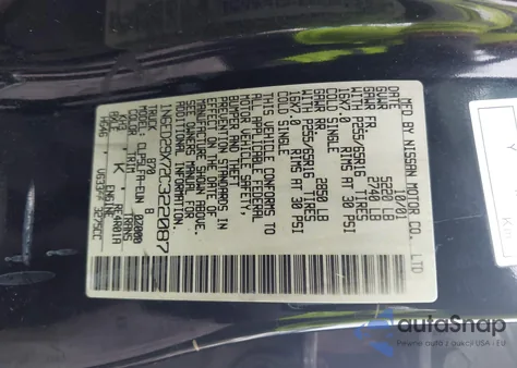 2002 Nissan Frontier Se-V6 из США, поврежденный, VIN 1N6ED29X72C322087